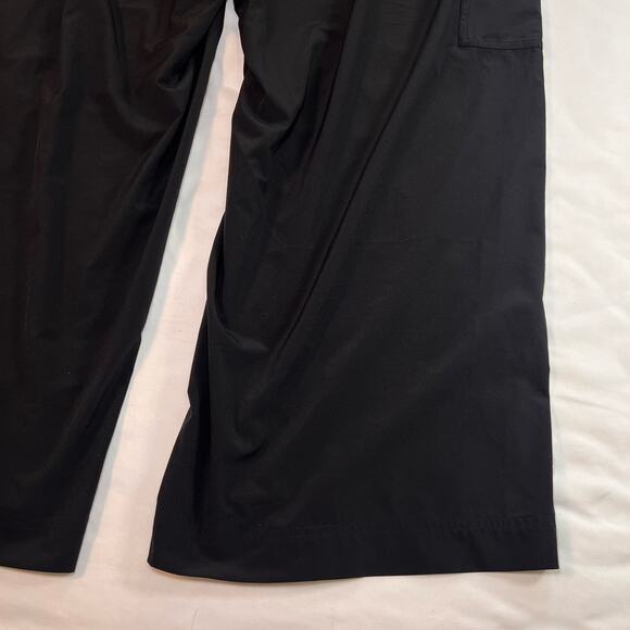 Athleta Brooklyn Heights Pants Plus Size 22 Black Cargo Pockets High Rise Casual - Picture 14 of 14